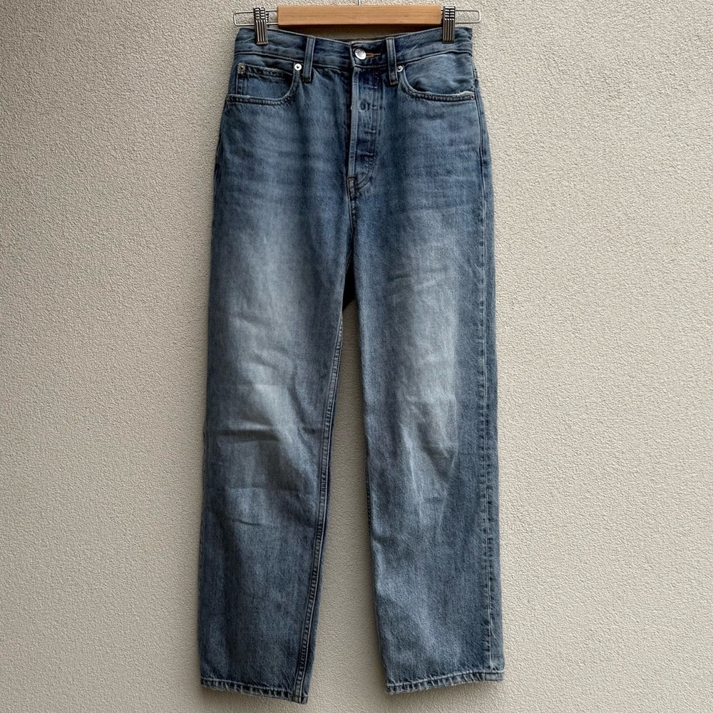 Everlane The Rigid Way-High Jean Organic cotton - Vintage Light Wash 24 Reg.